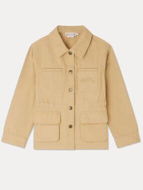 ** KIDS ** Bonpoint Canvas Jacket in Khaki, size 12 years